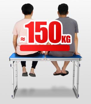 360Home leichter mobiler Klappbarer Tisch praktisch einstellbar